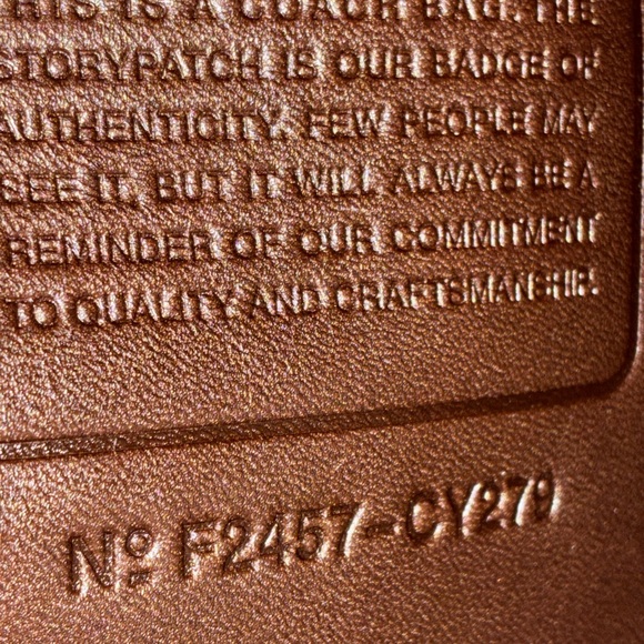 Coach Rich Brown Leather Men's Backpack - Picture 7 of 9